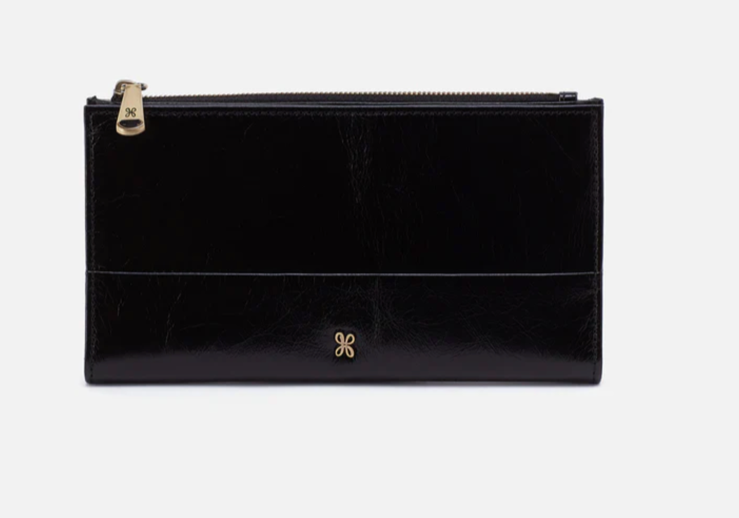 Jill Large Bifold Wallet Black