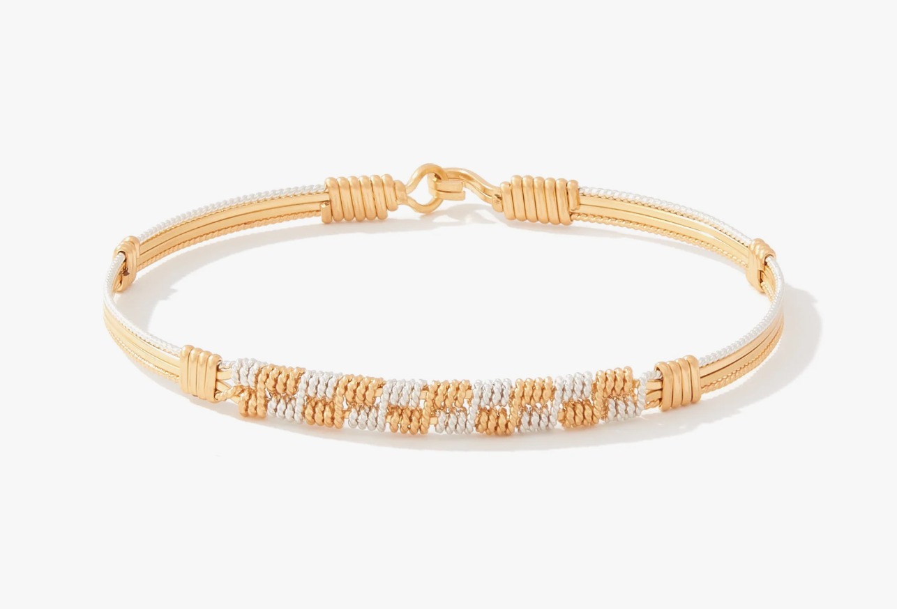 Heart and Soul Bracelet Gold and Silver