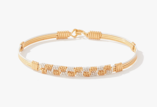 Heart and Soul Bracelet Gold and Silver