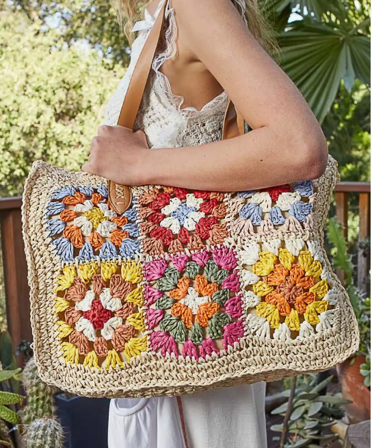 Natural Crochet Bag