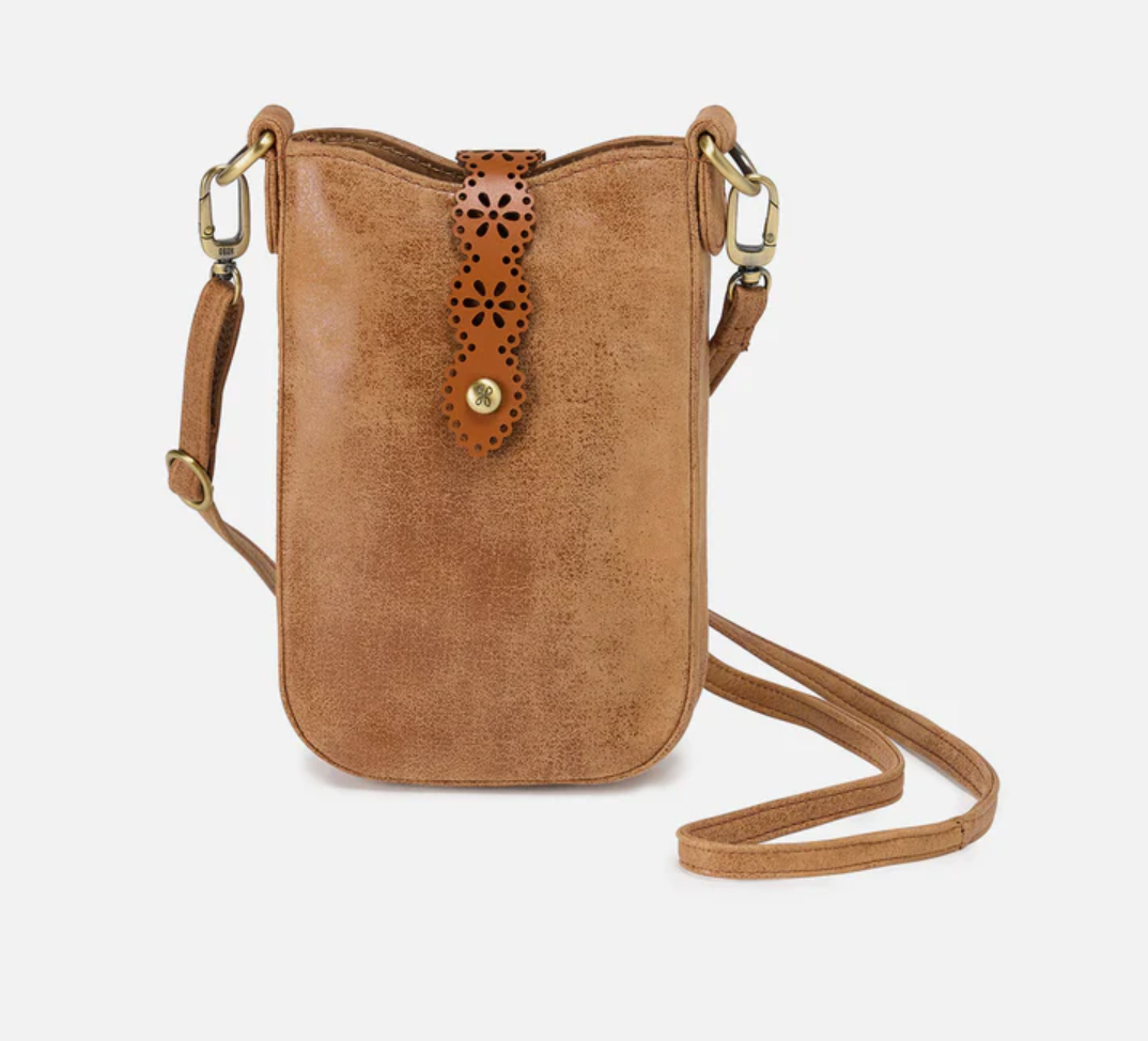 Tabby Phone Crossbody in Whiskey