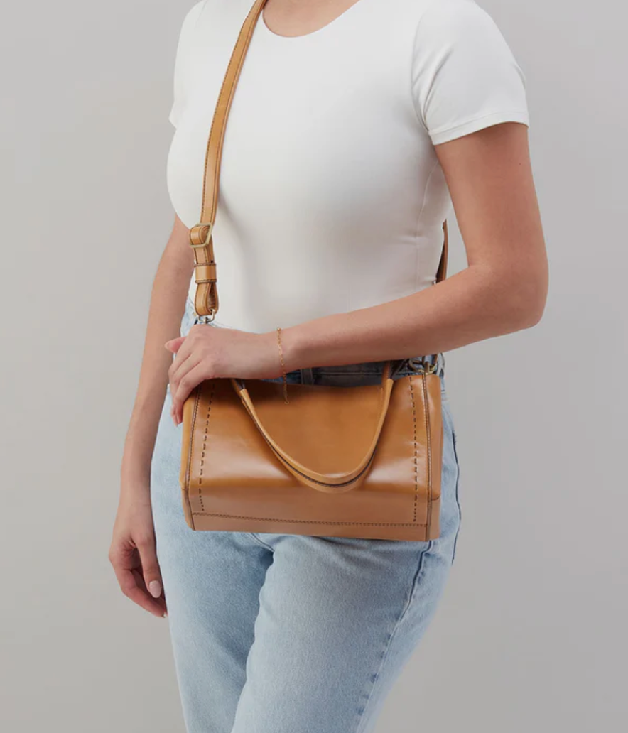 Seneca Shoulder Crossbody in Natural