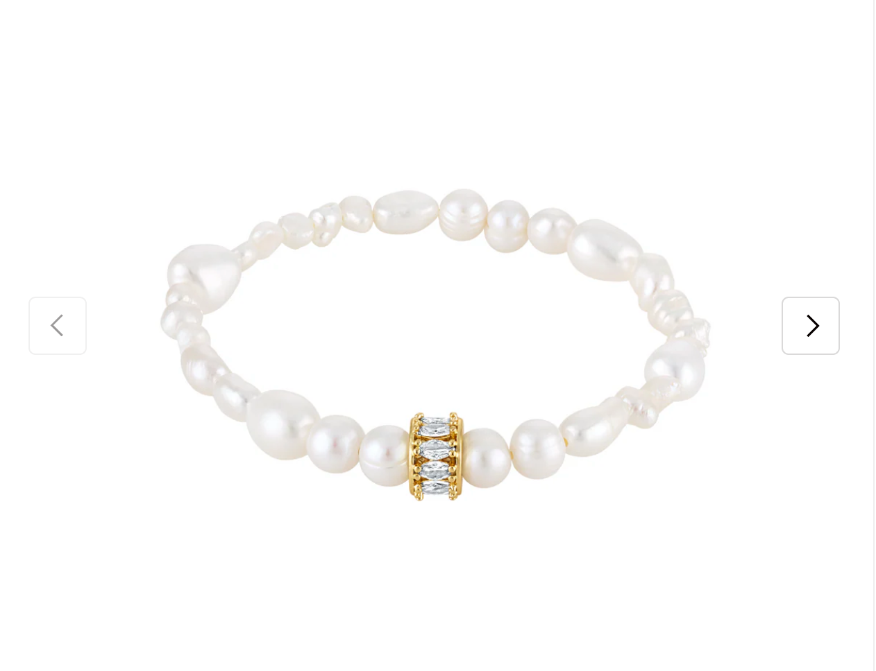 Beth Freshwater Pearl Stretch Bracelet