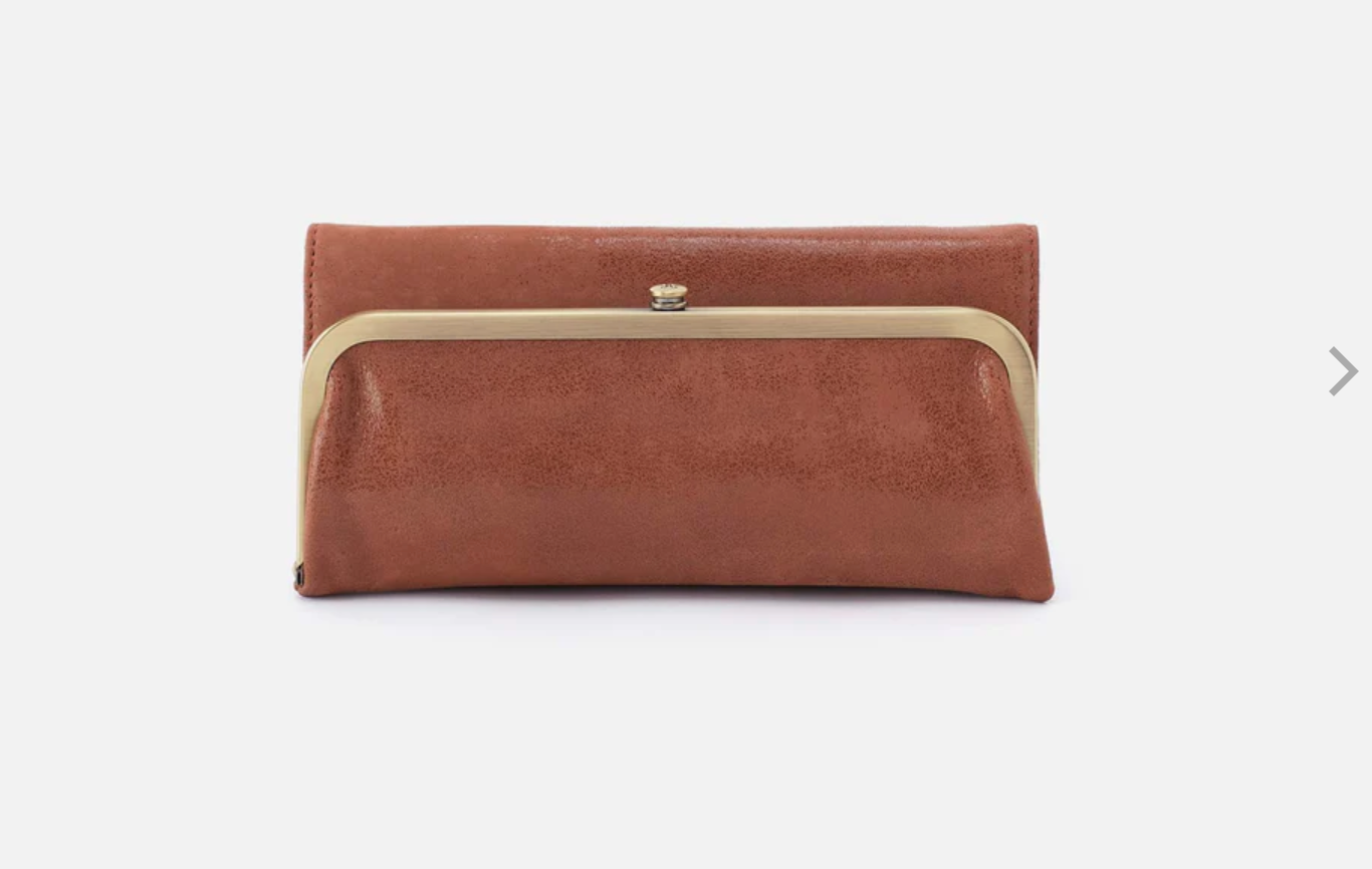 Rachel Wallet Burnished Saddle
