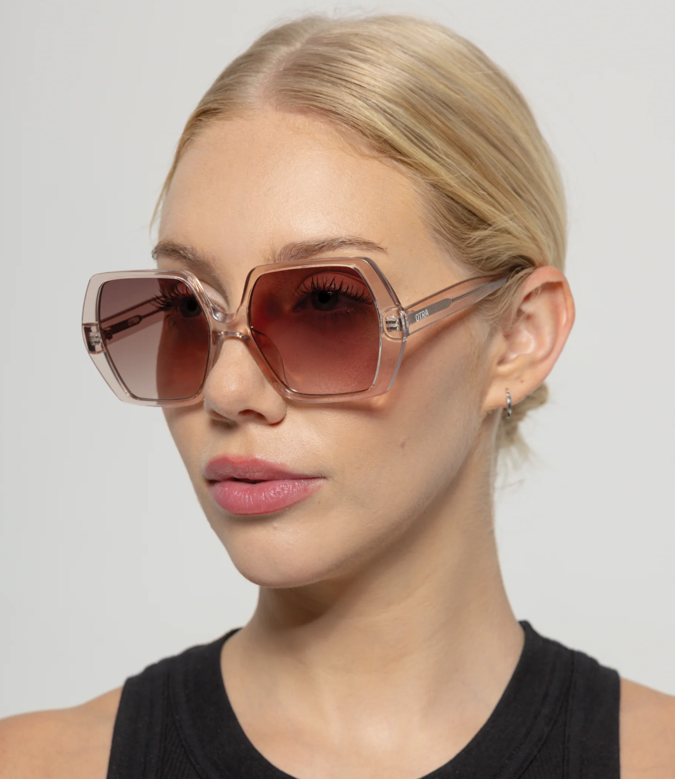 Fleur Taupe/Brown Fade Sunglasses