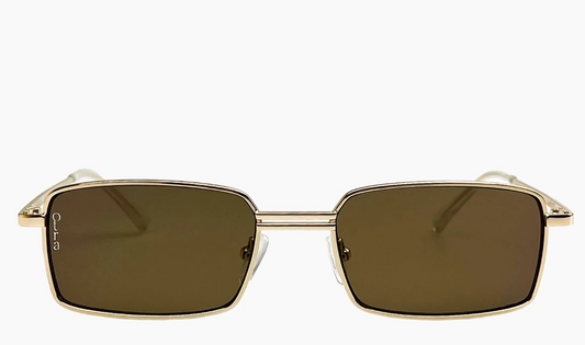 Ila Gold/Brown Sunglasses