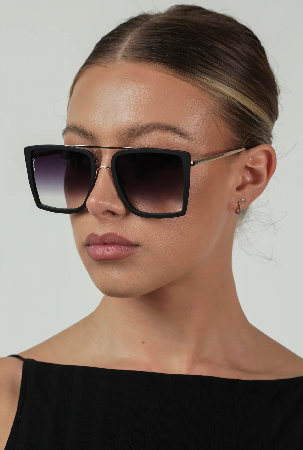 Velda Black/Smoke Fade Sunglasses