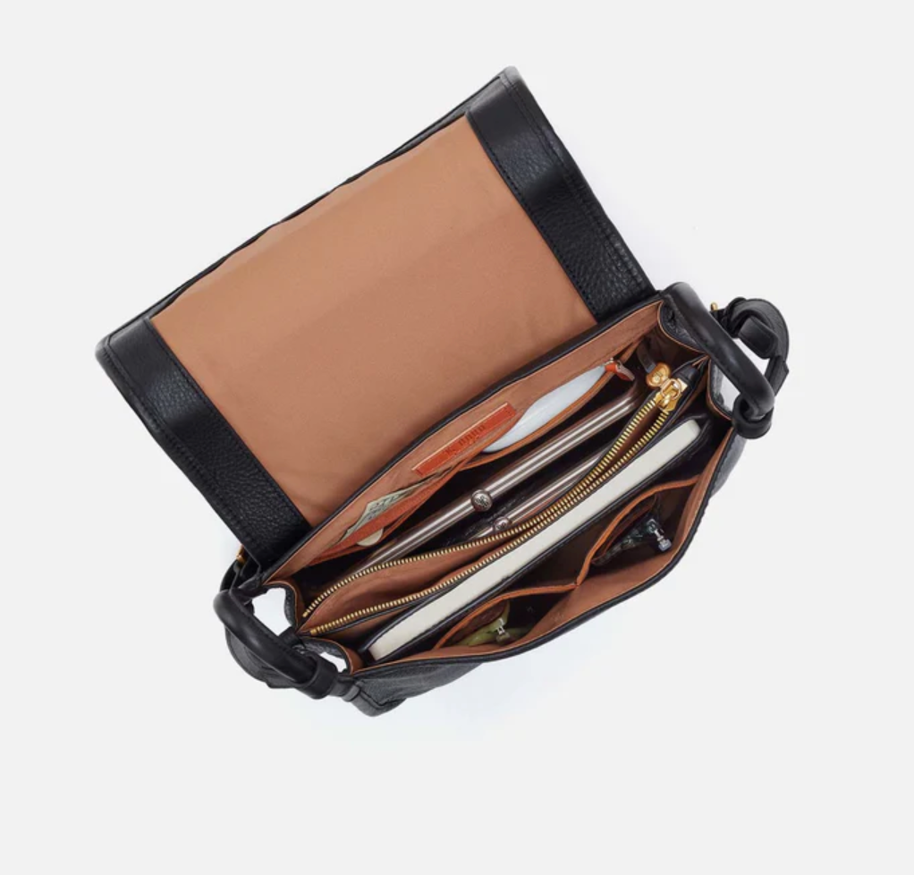 Kiva Large Crossbody in Black