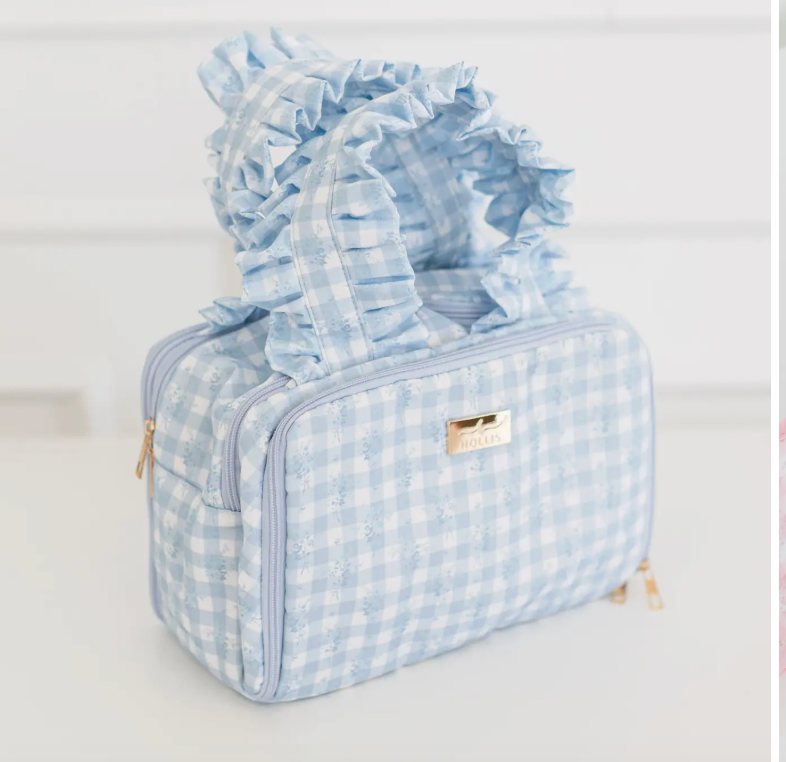 Ruffled Caddie Blue