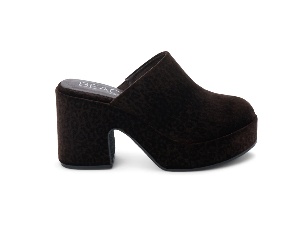 Jayde Velvet Platform Mule
