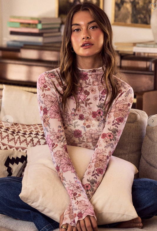Floral Around Me Top