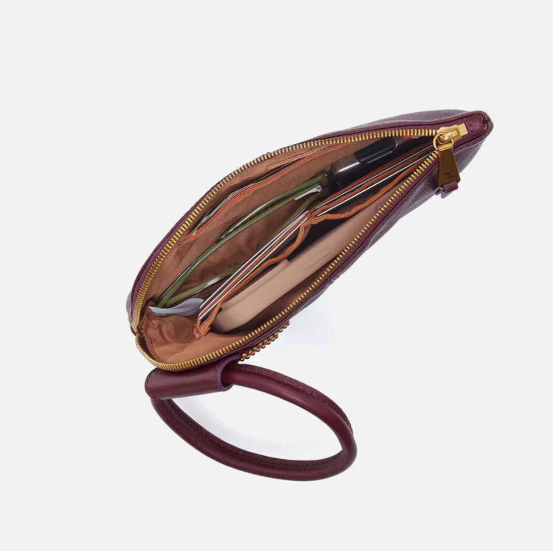 Sable Wristlet Mulberry Glaze