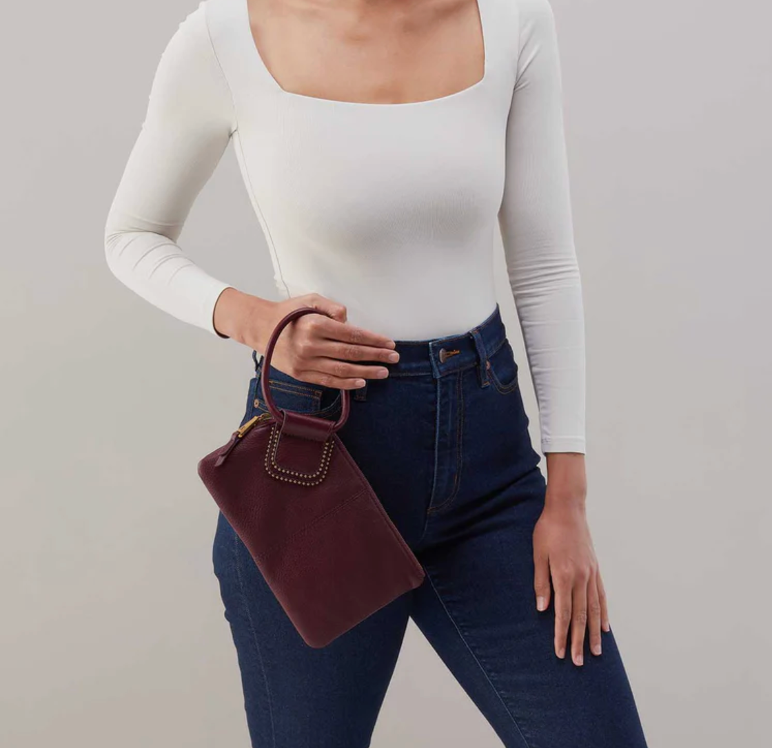 Sable Wristlet Mulberry Glaze
