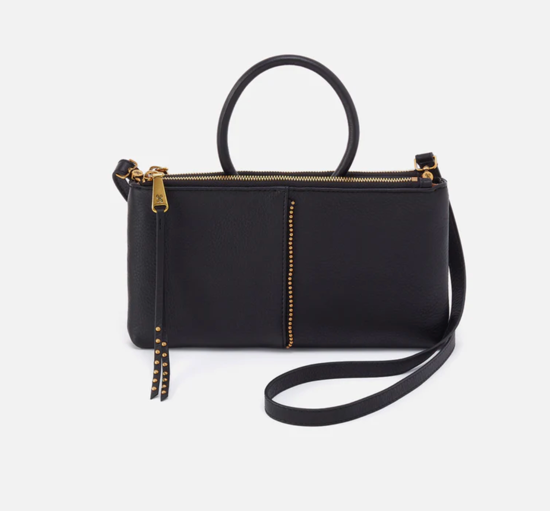 Sable Crossbody Black with Studs