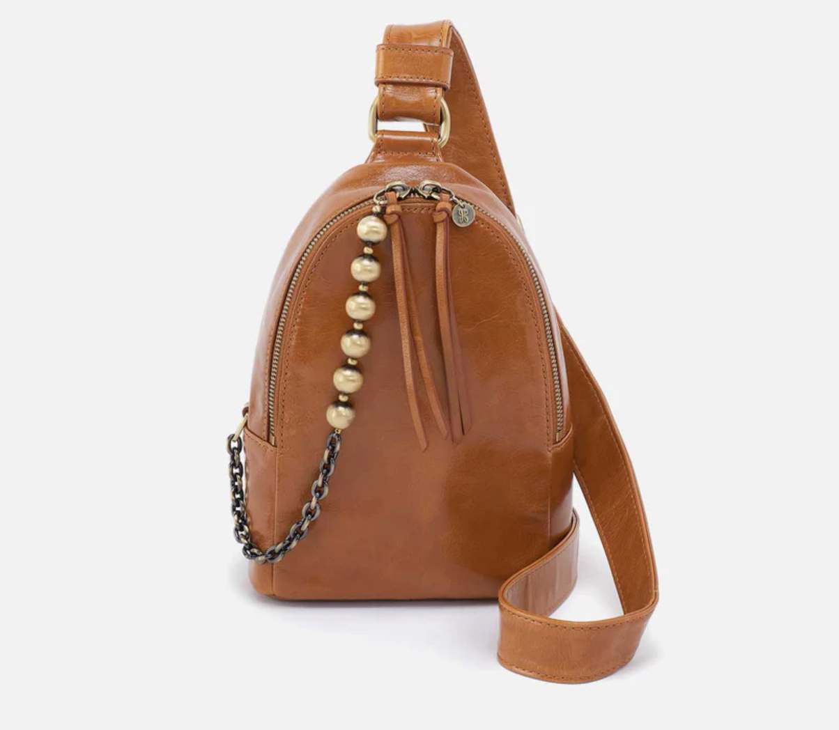 Fern Sling Truffle with Chain