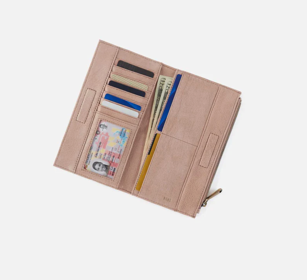 Jill Large Bifold Wallet in Hazel