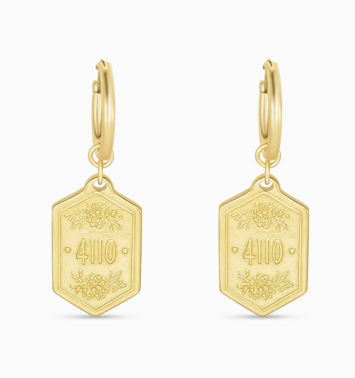 Isaiah 41:10 Hoop Earrings