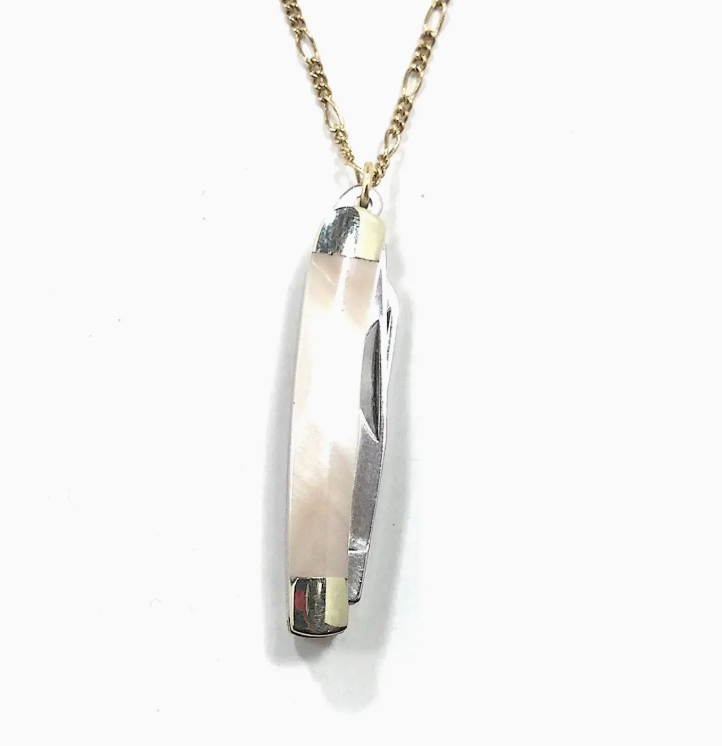 Bears Pocketknife Necklace