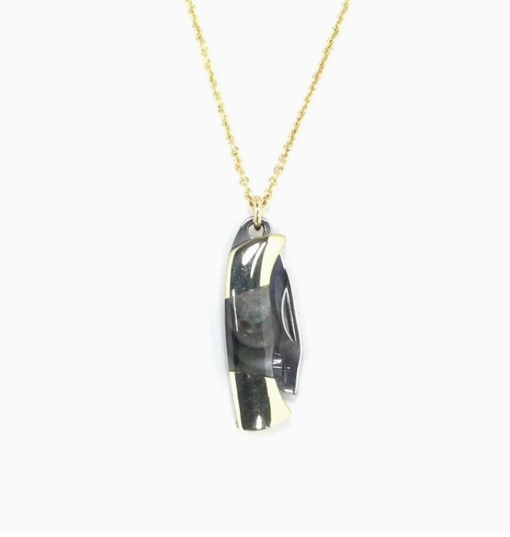 Jackie Pocketknife Necklace