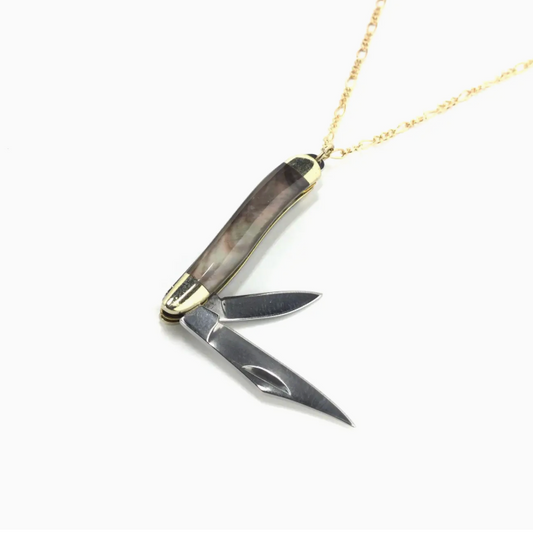 Jack Pocketknife Necklace