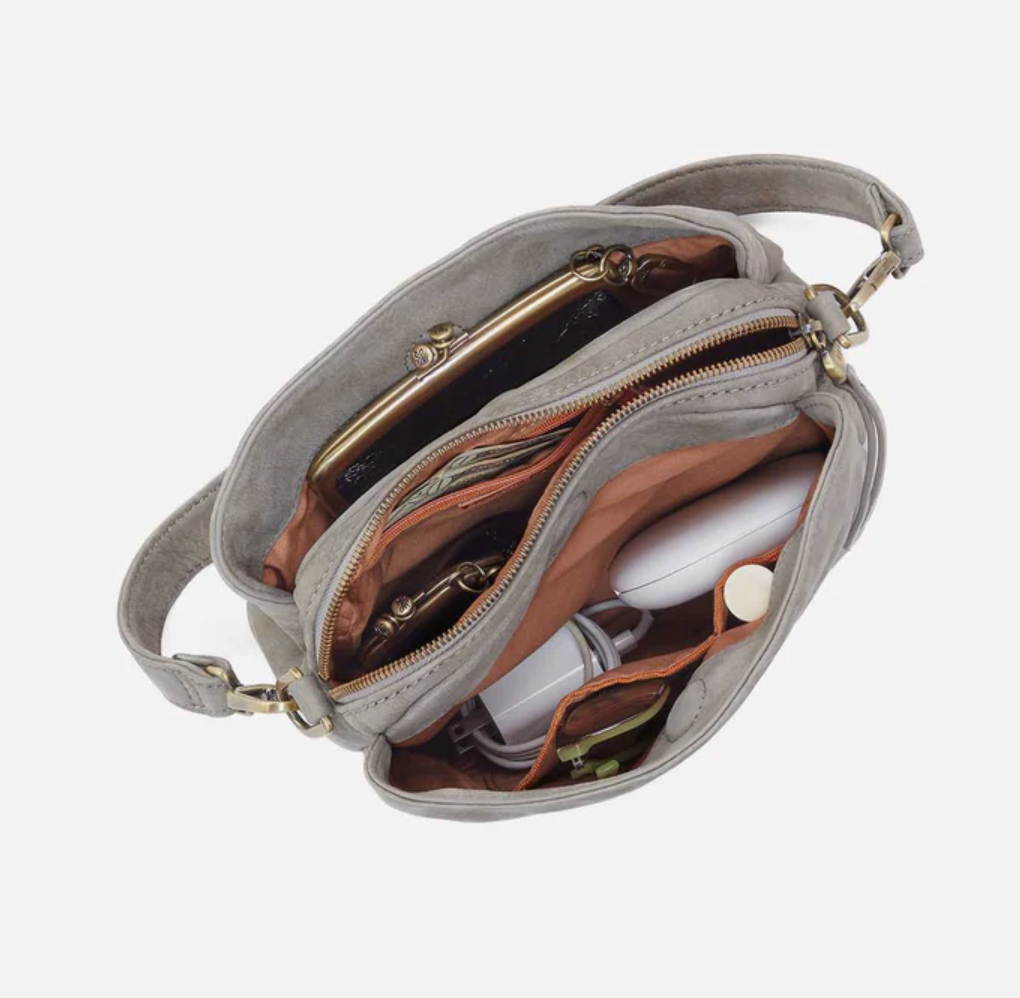 Starr Convertible Shoulder Bag in Golden Granite