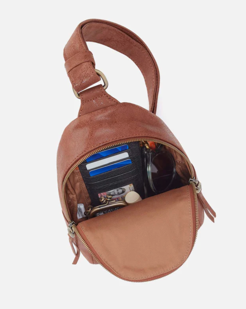 Fern Sling in Burnished Saddle