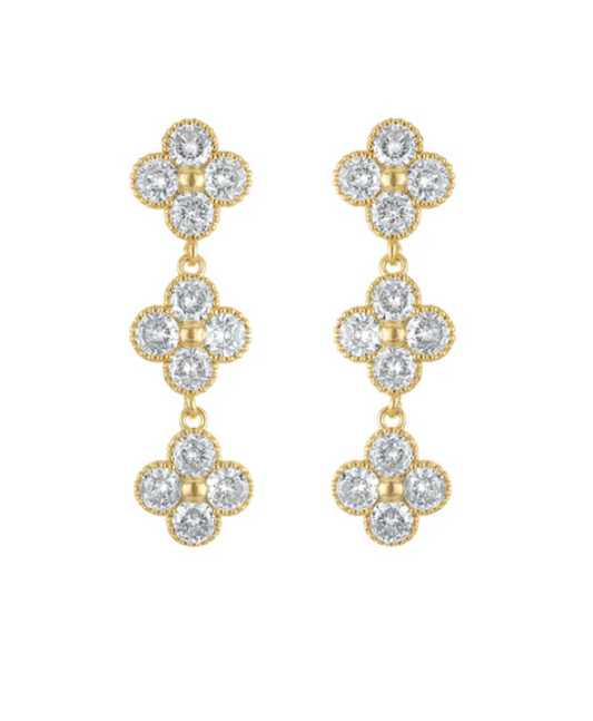 Mabel Quatrefoil Earrings
