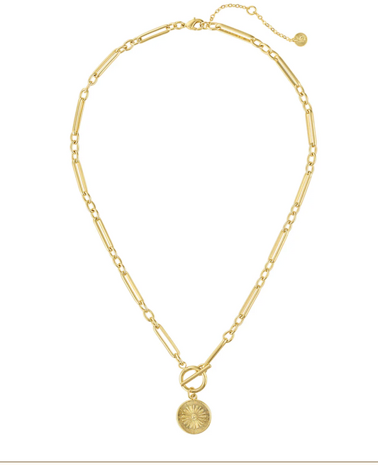 Solara Coin Link Necklace