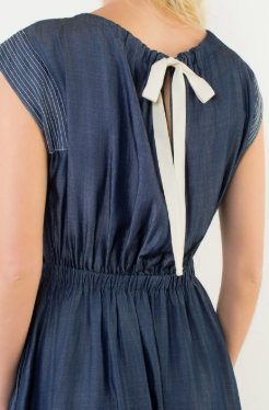 Rock the 70's Denim Dress