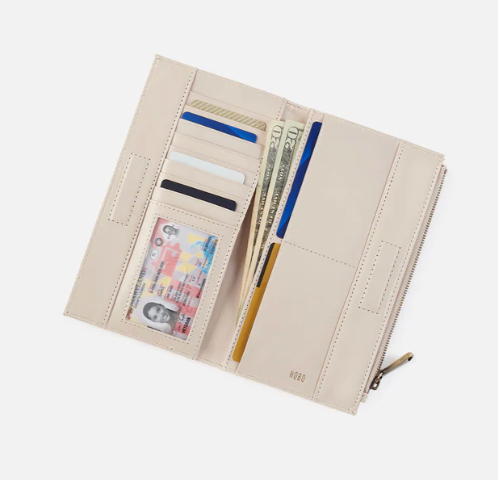 Jill Bifold Wallet Pale Flax