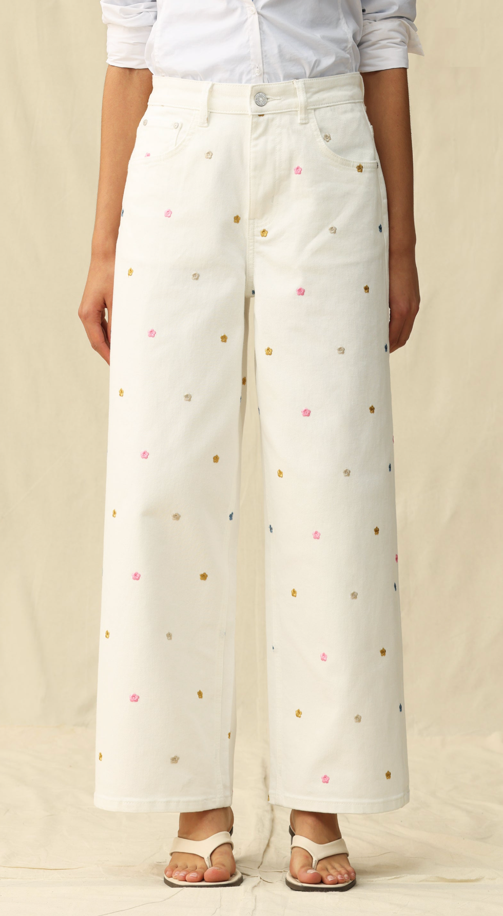 Flower Expo Jeans