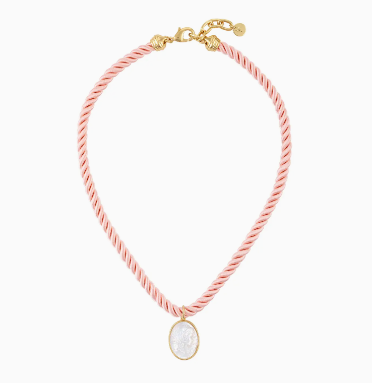 Daphne Camo Rope Necklace