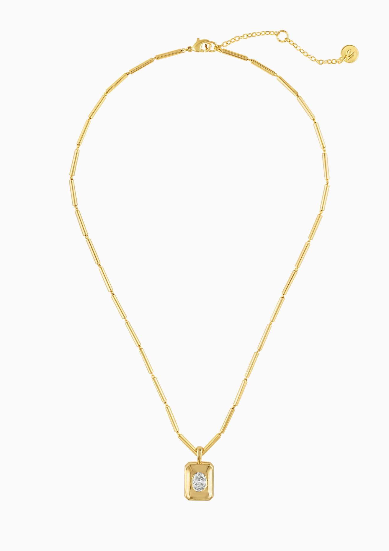 Meghan Bezel Necklace
