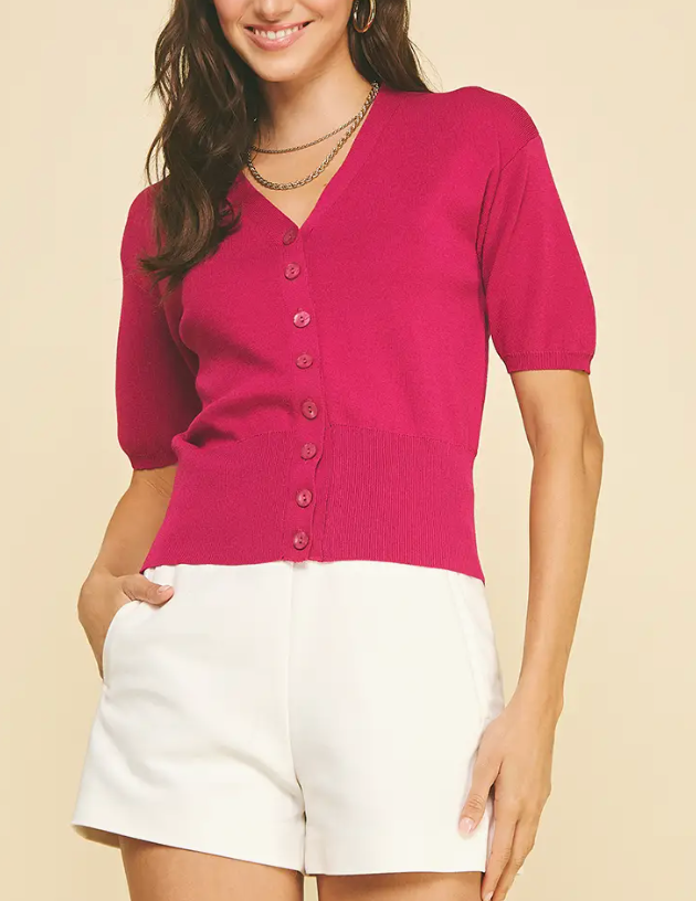 Magenta Madness Top