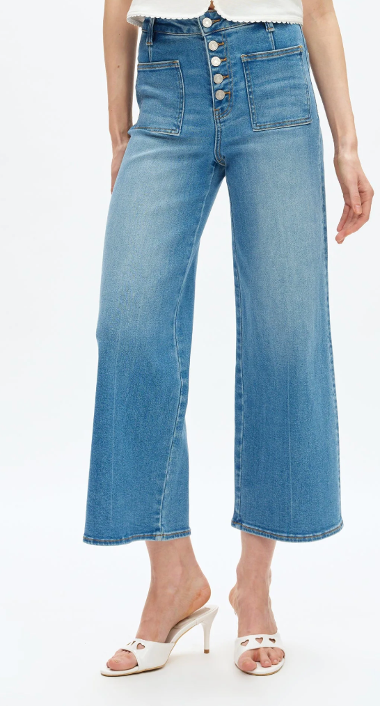 Orson High Rise Button Fly Jeans