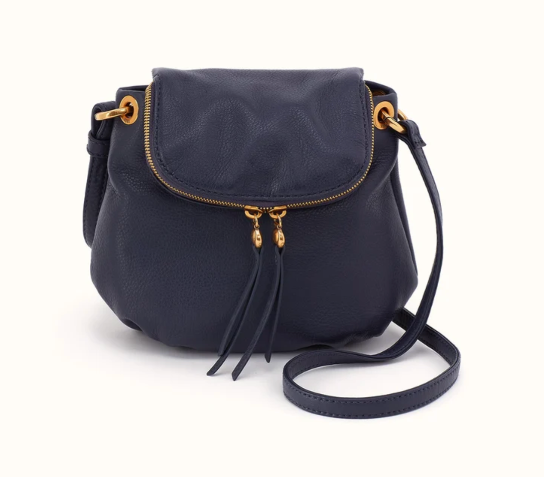 Fern Zip Flap Crossbody Ink Navy
