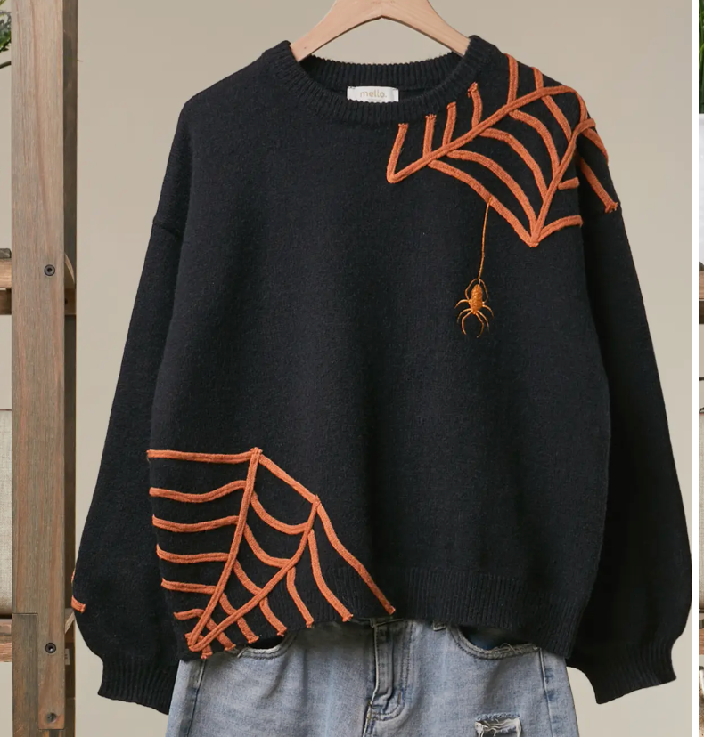 Spiders Crawling Sweater