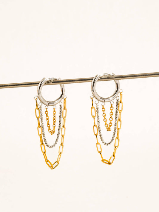 Vianne Earrings Gold/Silver