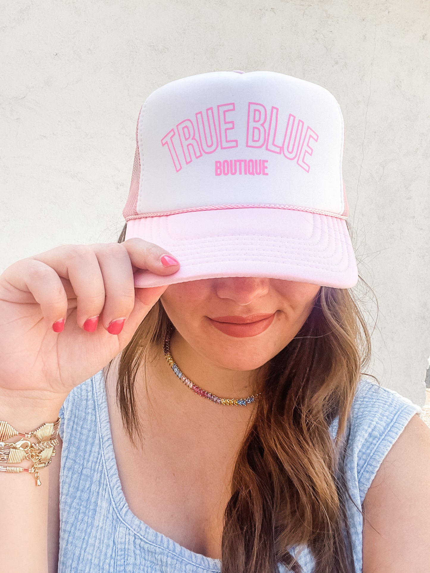True Blue Trucker Hat