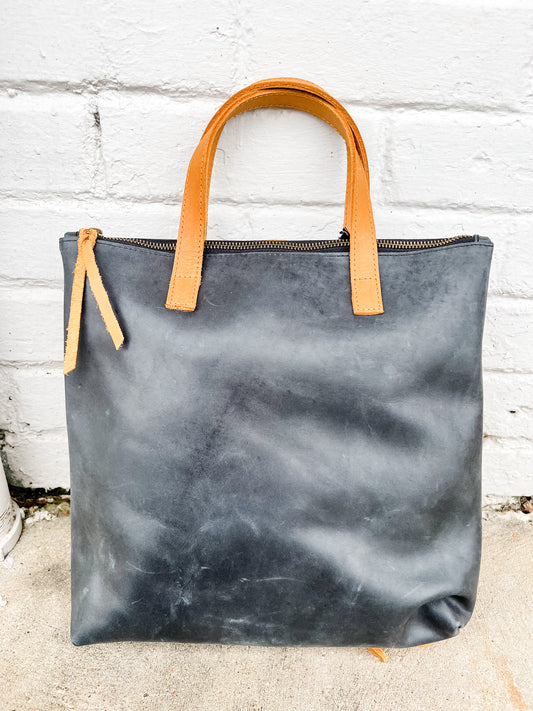 Abera Backpack Black/Cognac