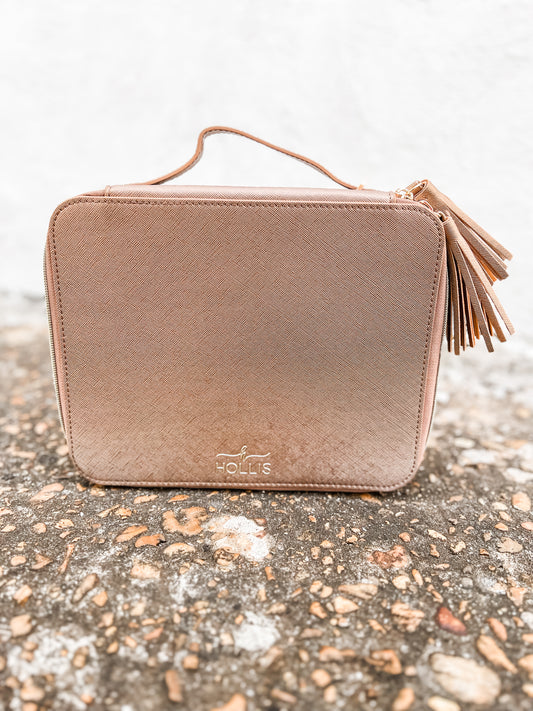 Jett Setter Cosmetic Bag Mocha