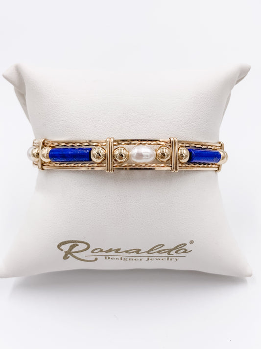 Color Your World Lapis Bracelet