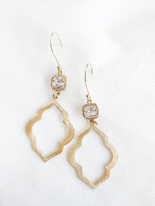 Crystal Drop Earrings