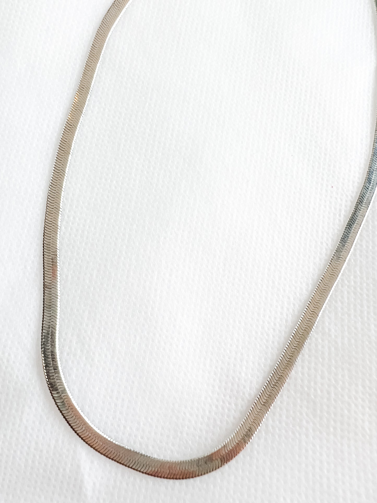 Herring Silver Necklace