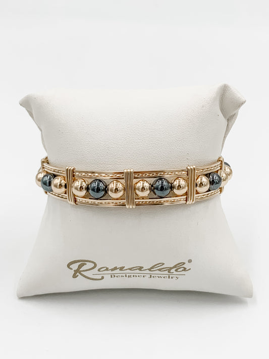 Dream in Color Hematite Bracelet