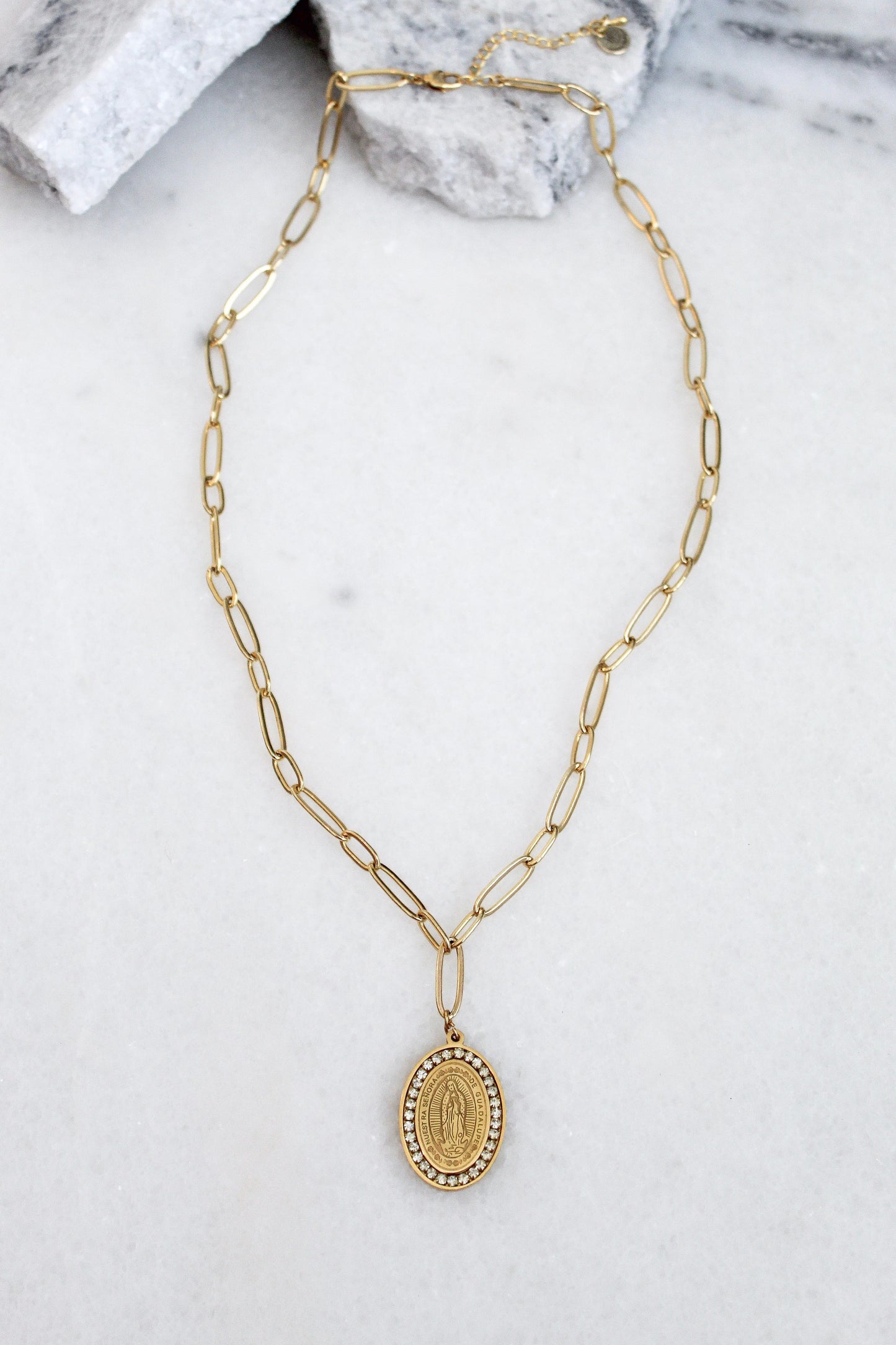 Pierre Gold Necklace