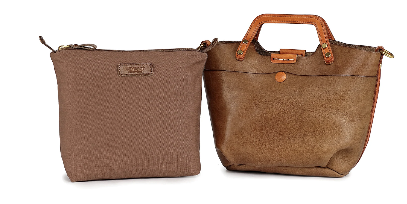 Sprout Land Mini Tote Taupe