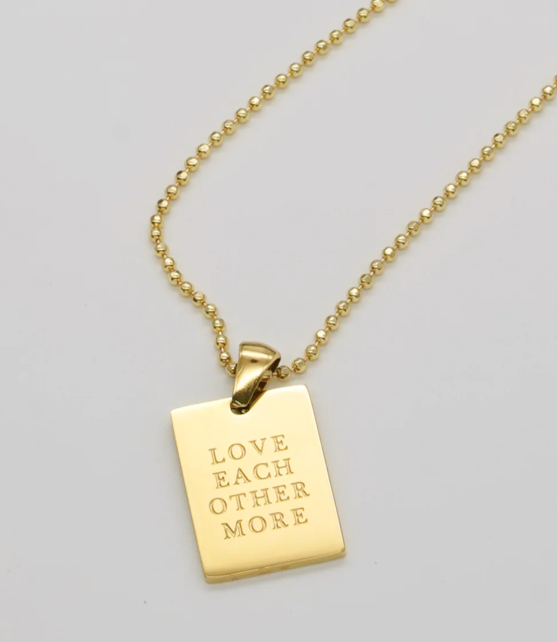 Love Each Other More Necklace