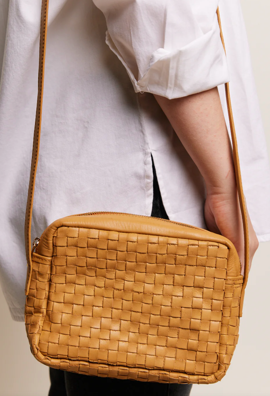 Valerie Woven Crossbody