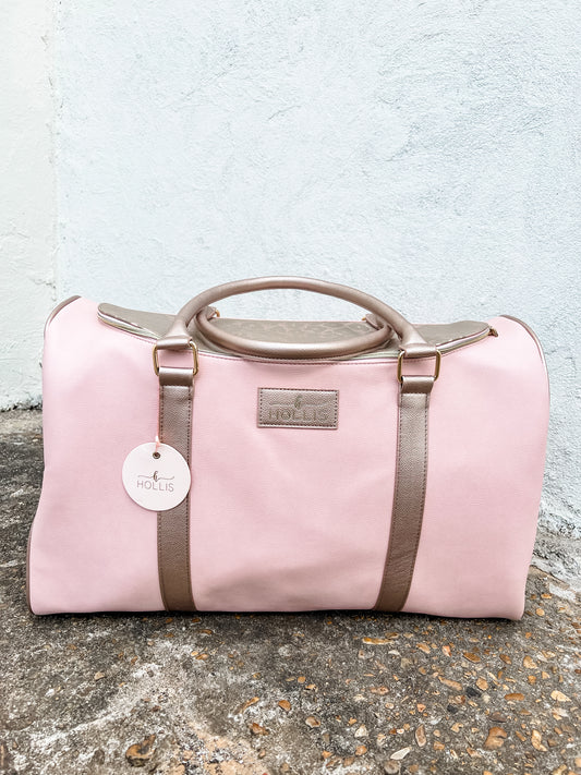 Lux Weekender Tote Blush